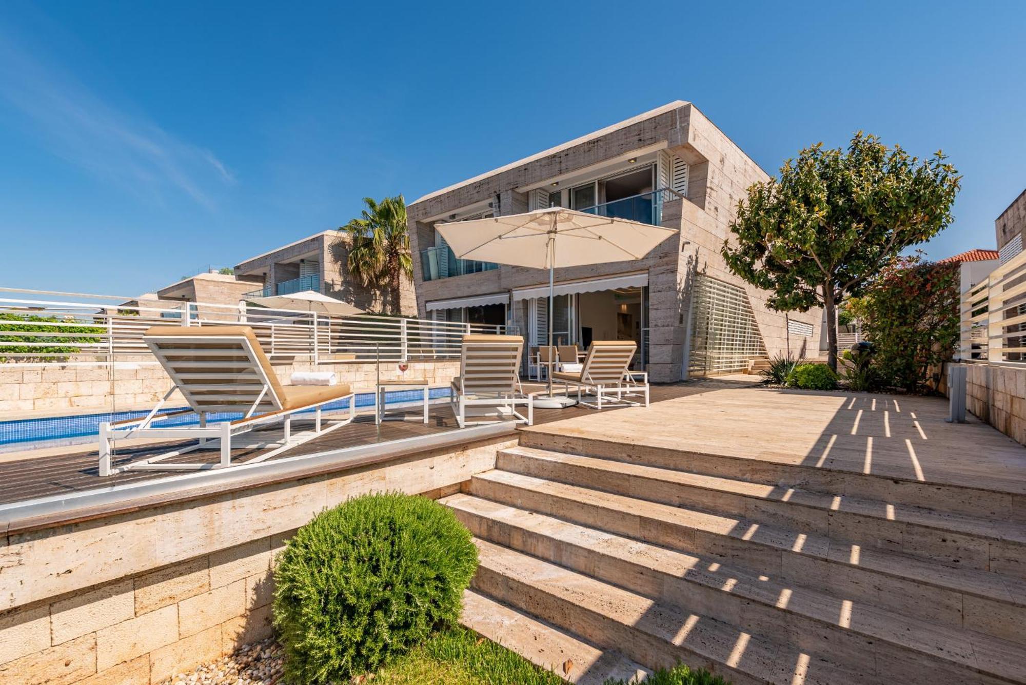 Villa Oleander Zadarvillas Petrcane Exteriör bild
