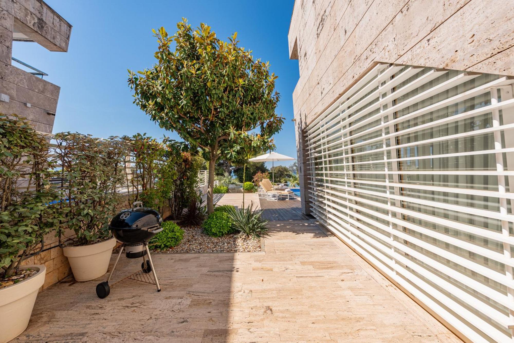 Villa Oleander Zadarvillas Petrcane Exteriör bild