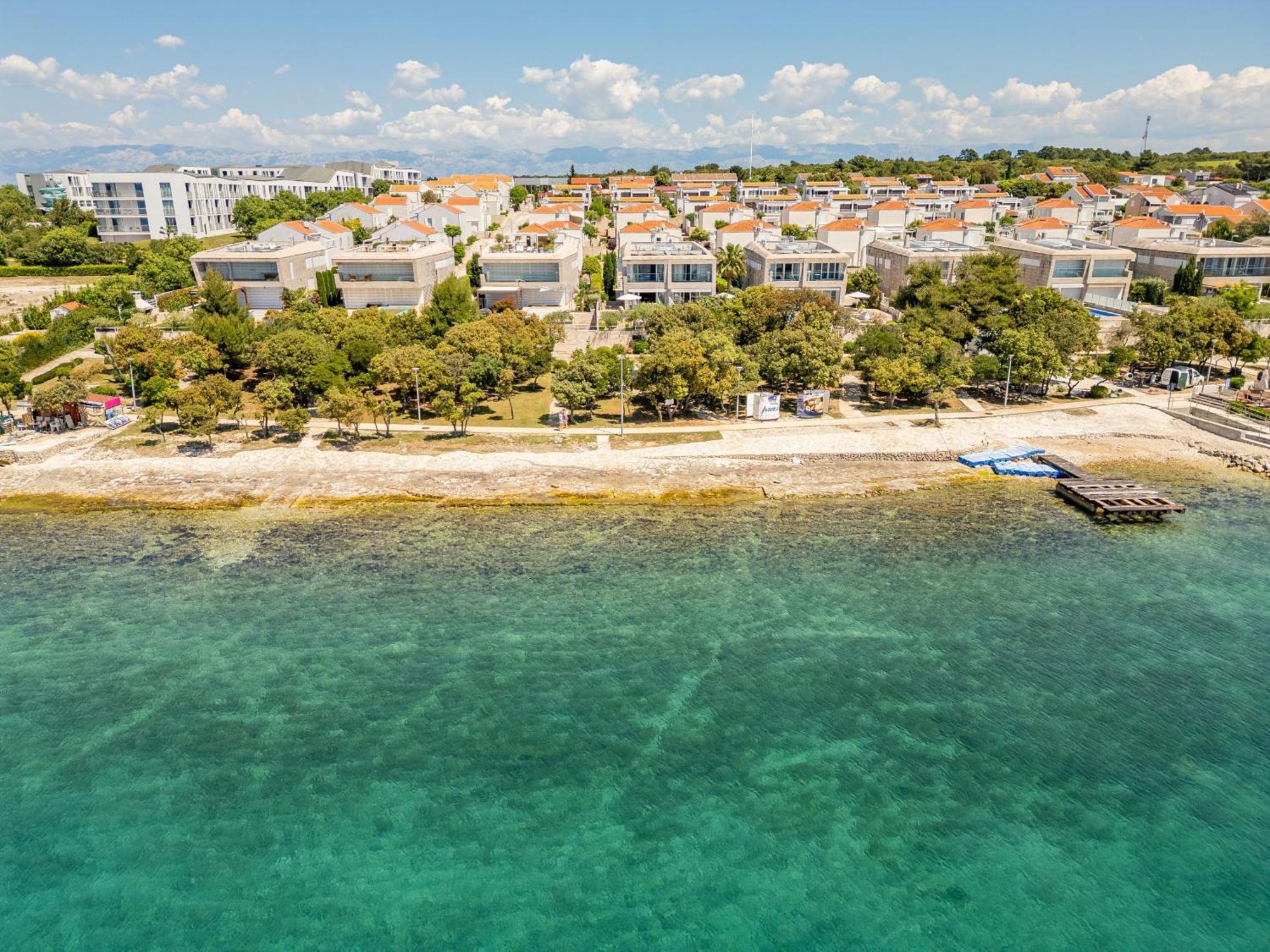 Villa Oleander Zadarvillas Petrcane Exteriör bild