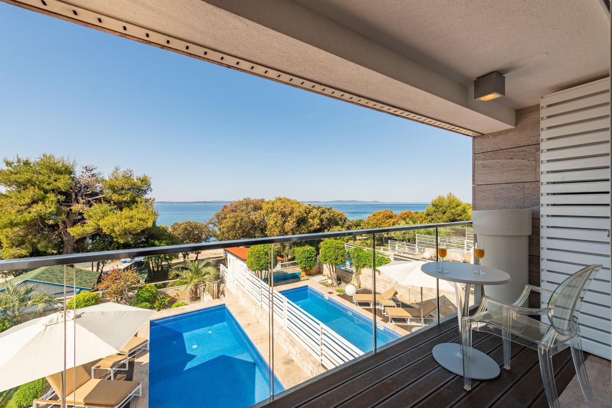Villa Oleander Zadarvillas Petrcane Exteriör bild