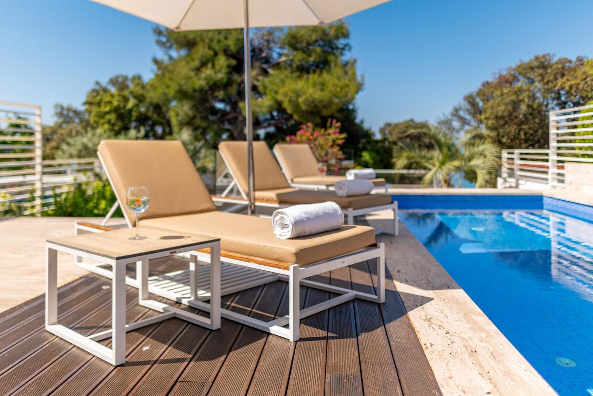 Villa Oleander Zadarvillas Petrcane Exteriör bild