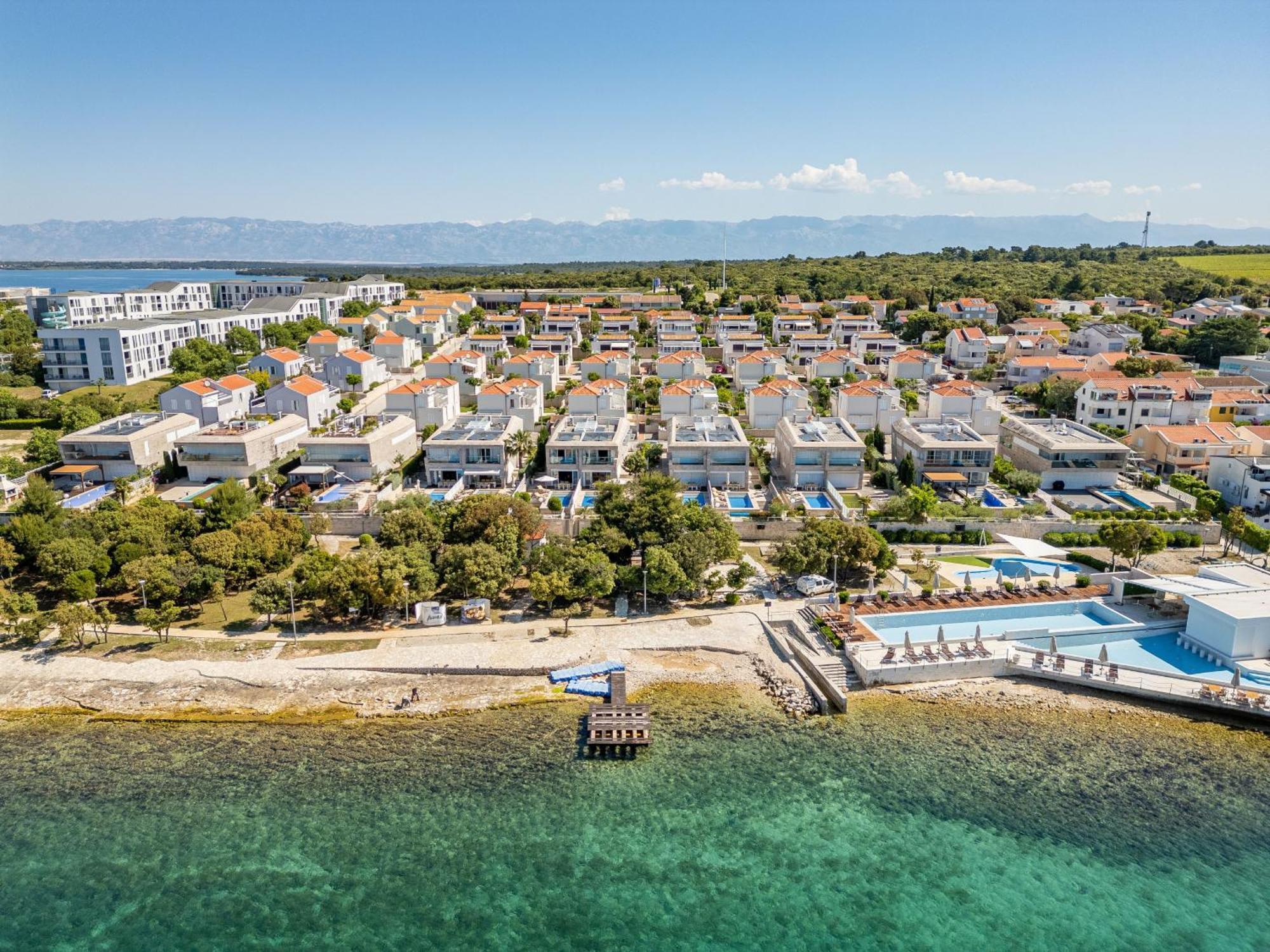 Villa Oleander Zadarvillas Petrcane Exteriör bild