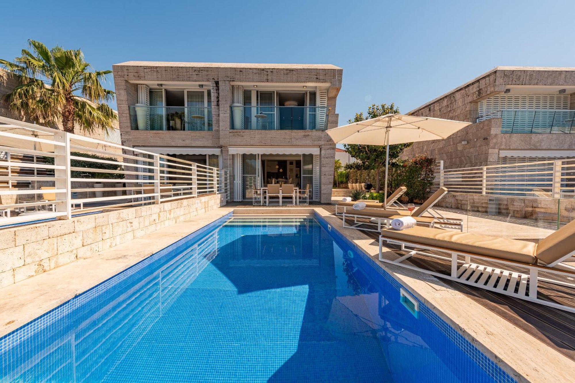 Villa Oleander Zadarvillas Petrcane Exteriör bild