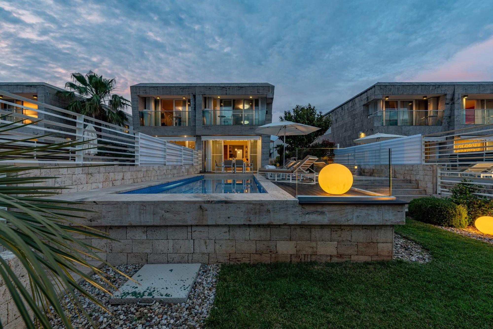 Villa Oleander Zadarvillas Petrcane Exteriör bild